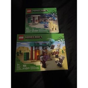 2 NWT Minecraft Lego sets